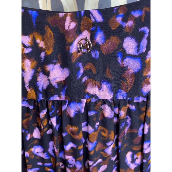 Marie Oliver NWT Vera Pleated Dress, Electric Flurry, Size Small, MSRP $398 - Picture 7 of 16